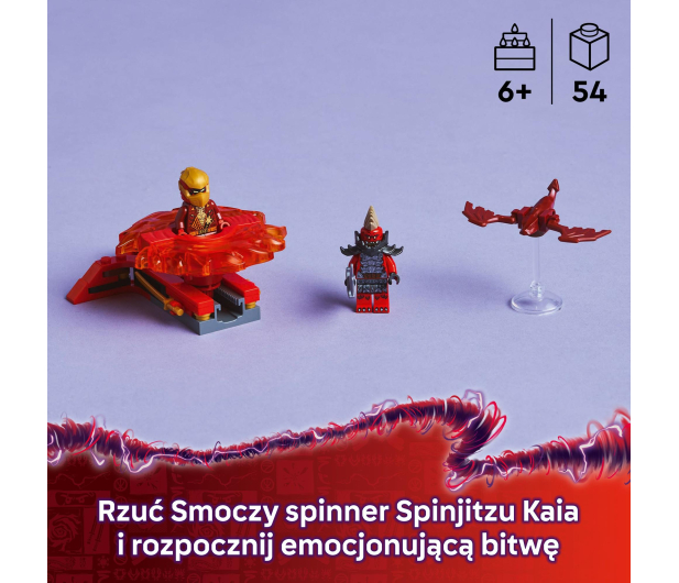 LEGO Ninjago 71823 Smoczy spinner Spinjitzu Kaia - 1284126 - zdjęcie 4